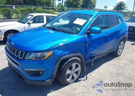 2018 Jeep Compass Latitude Fwd z USA, uszkodzony, nr VIN 3C4NJCBB1JT338496